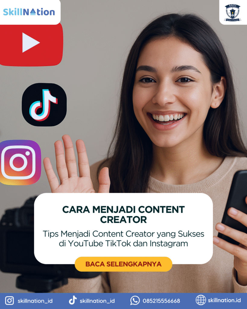 Tips Menjadi Content Creator yang Sukses di YouTube TikTok dan Instagram