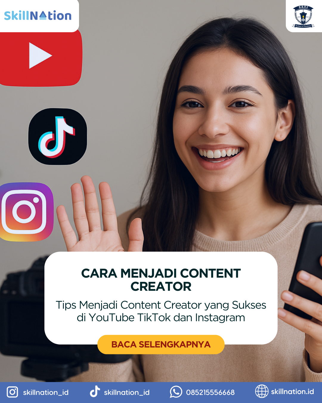 Tips Menjadi Content Creator yang Sukses di YouTube TikTok dan Instagram