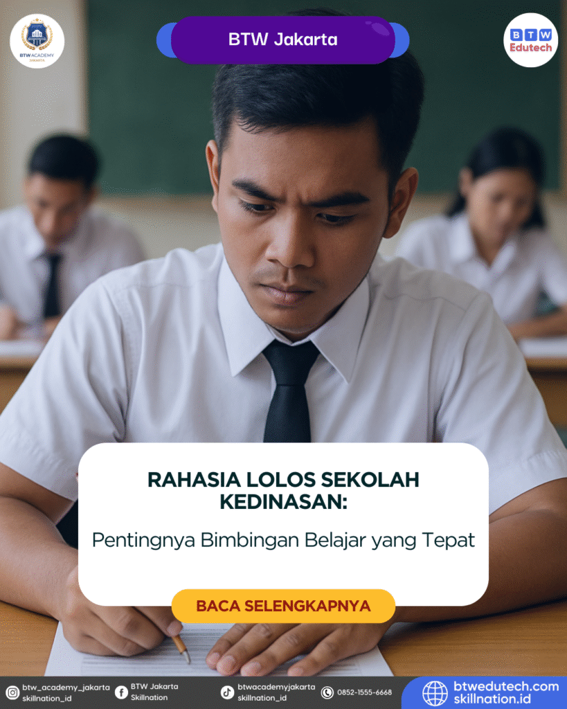 Rahasia Lolos Sekolah Kedinasan: