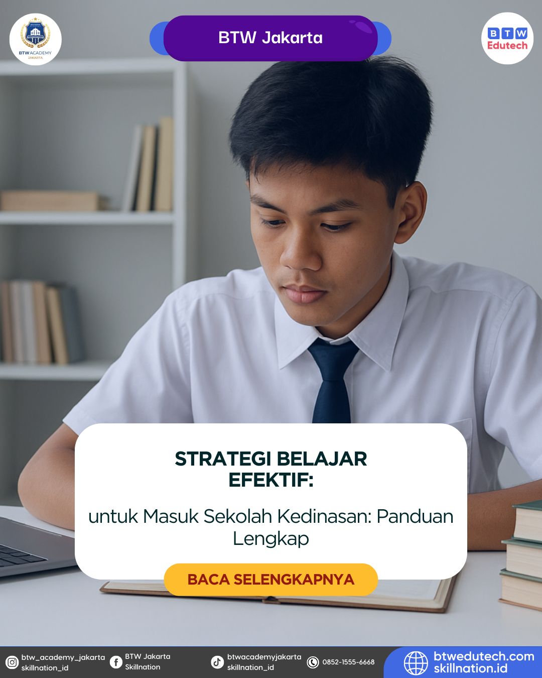 Strategi Belajar Efektif untuk Masuk Sekolah Kedinasan: Panduan Lengkap