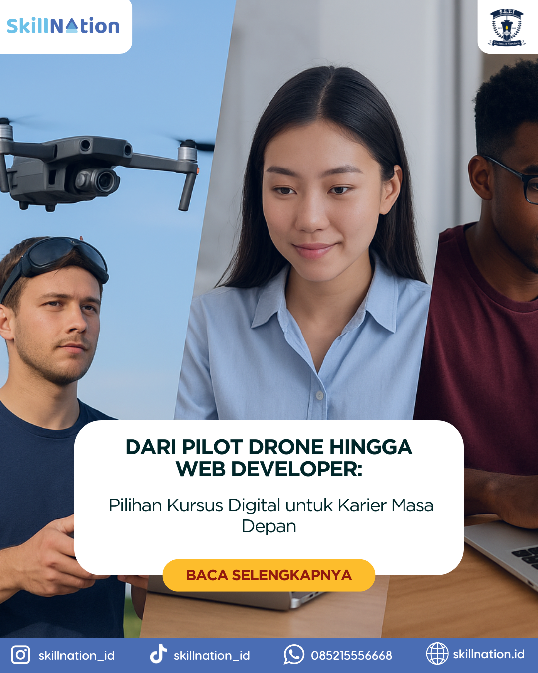 Pilot Drone hingga Web Developer: untuk Karier Masa Depan