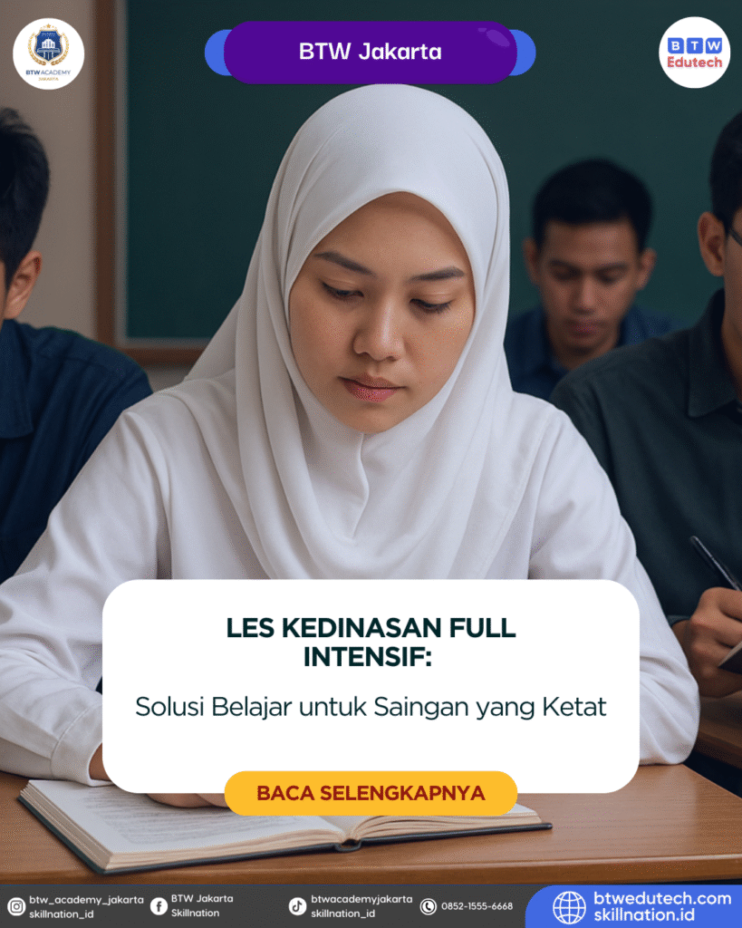 Les Kedinasan Full Intensif