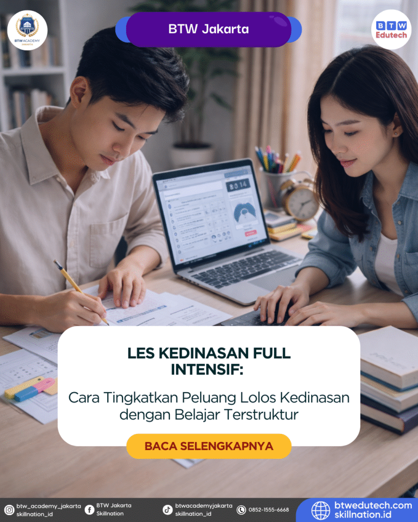 Cara Tingkatkan Peluang Lolos Kedinasan dengan Belajar Terstruktur