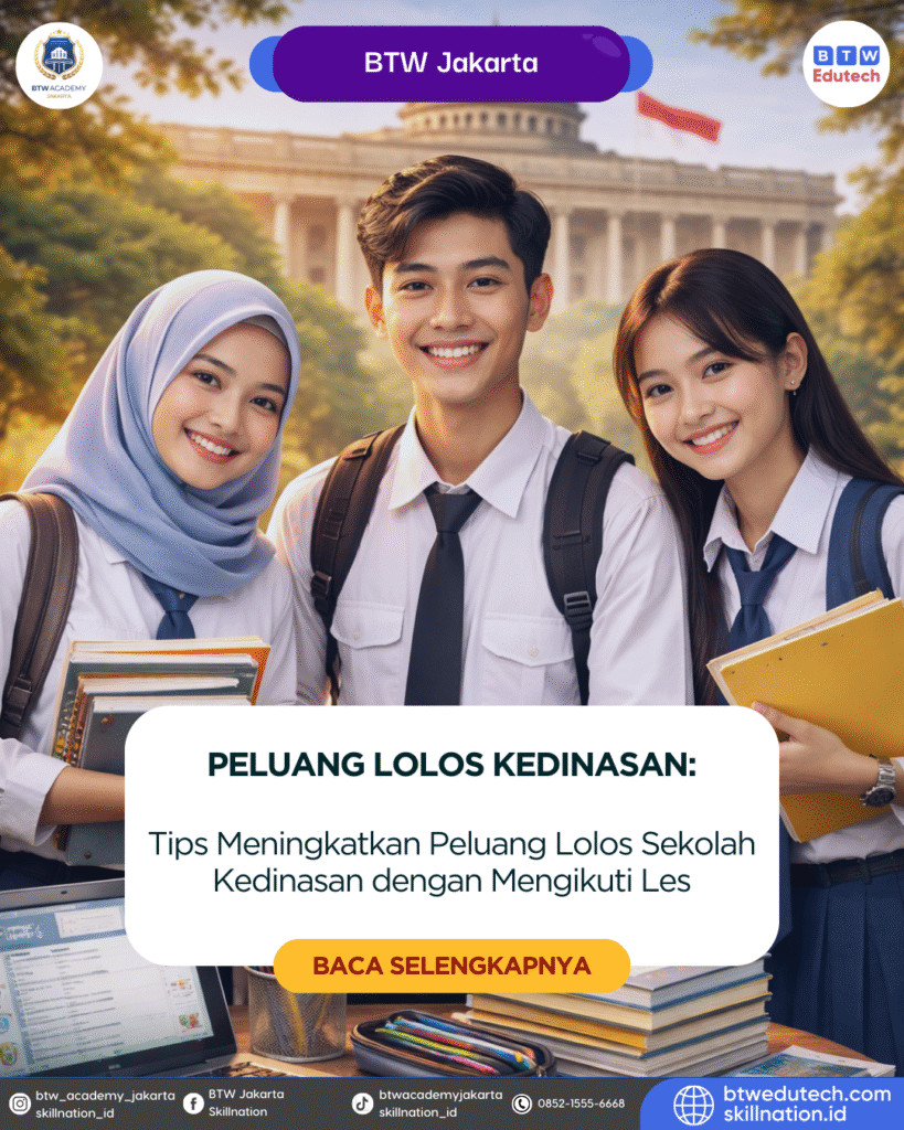 Tips Meningkatkan Peluang Lolos Sekolah Kedinasan dengan Mengikuti Les