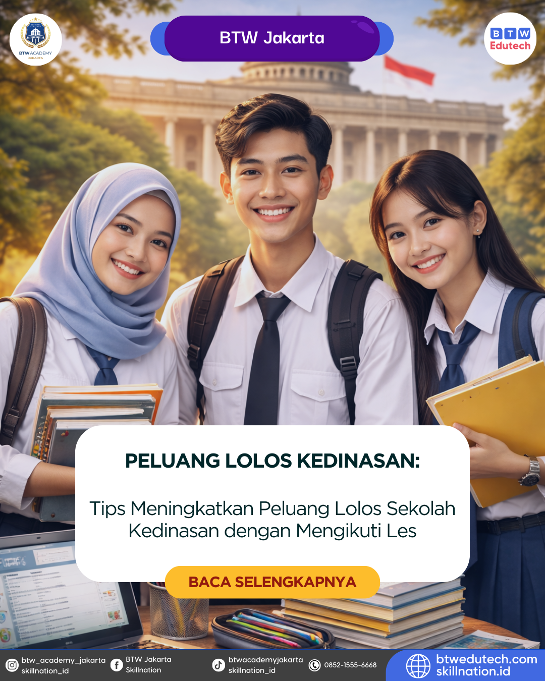 Tips Meningkatkan Peluang Lolos Sekolah Kedinasan dengan Mengikuti Les