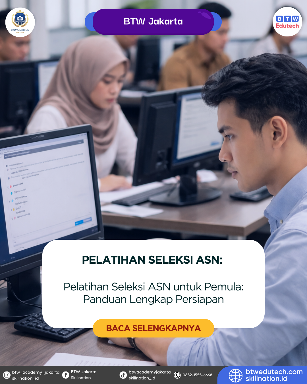 Mengapa Pelatihan Seleksi ASN Penting untuk Meningkatkan Peluang Lolos