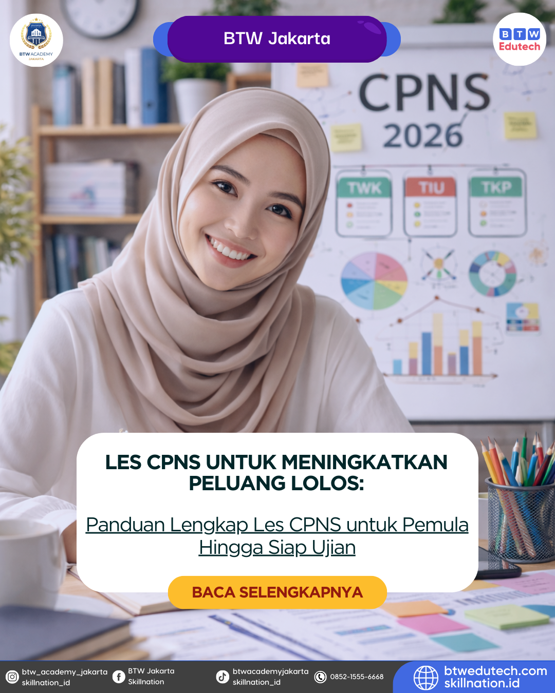 Panduan Lengkap Les CPNS untuk Pemula Hingga Siap Ujian