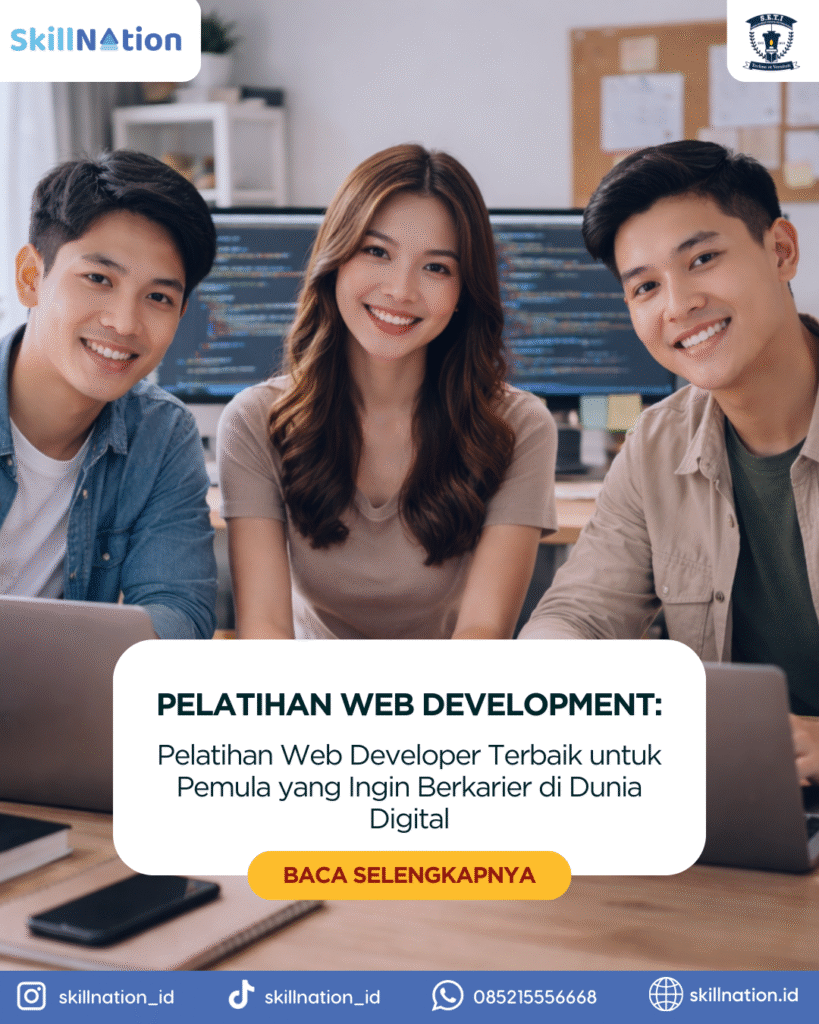 Pelatihan Web Developer Terbaik untuk Pemula yang Ingin Berkarier di Dunia Digital