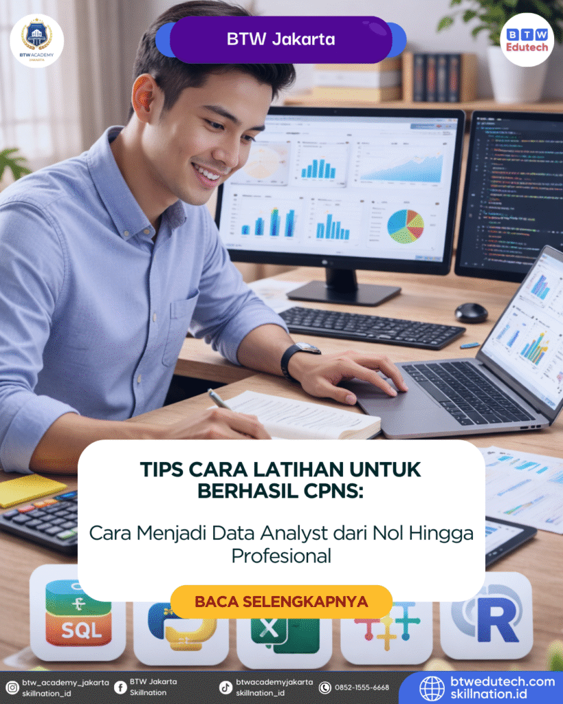Cara Menjadi Data Analyst dari Nol Hingga Profesional
