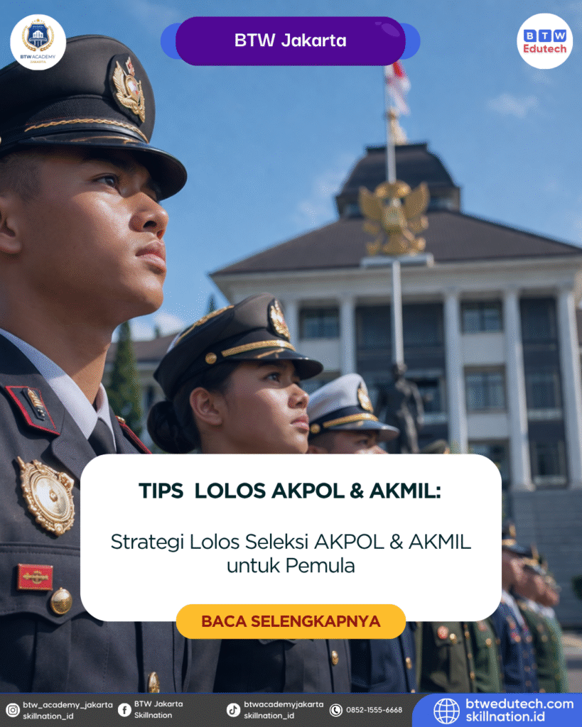 Strategi Lolos Seleksi AKPOL & AKMIL untuk Pemula