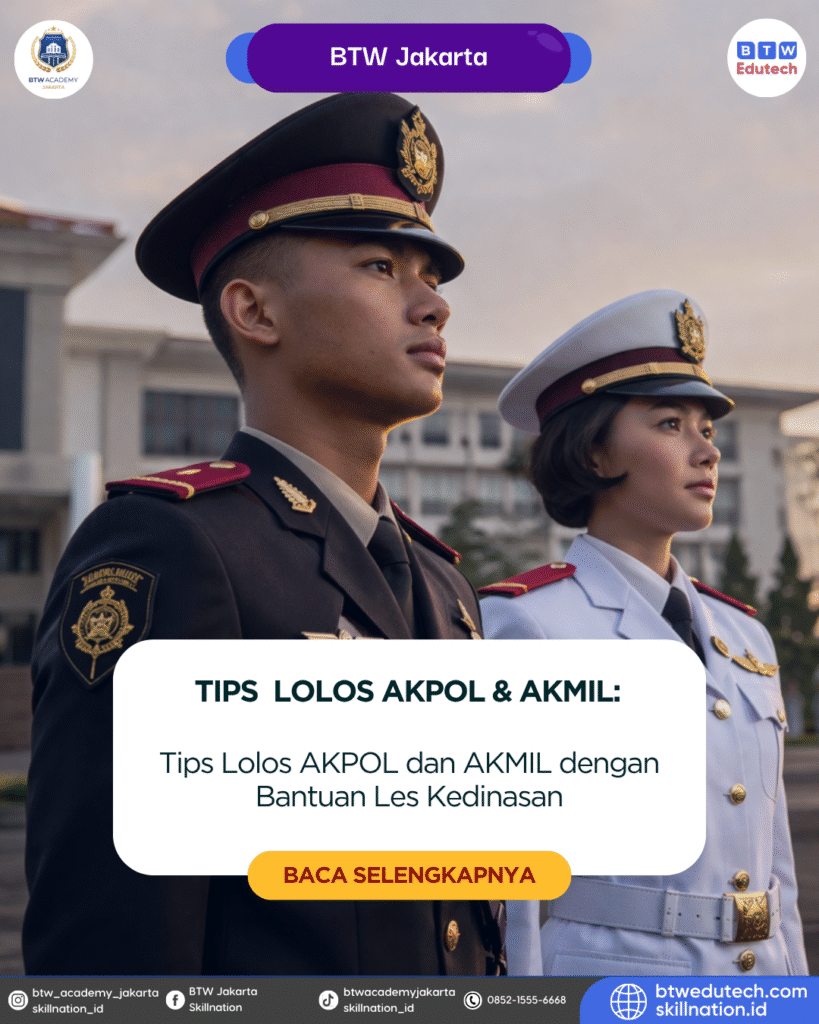 Rahasia Sukses Lolos AKPOL & AKMIL Lewat Bimbel Kedinasan