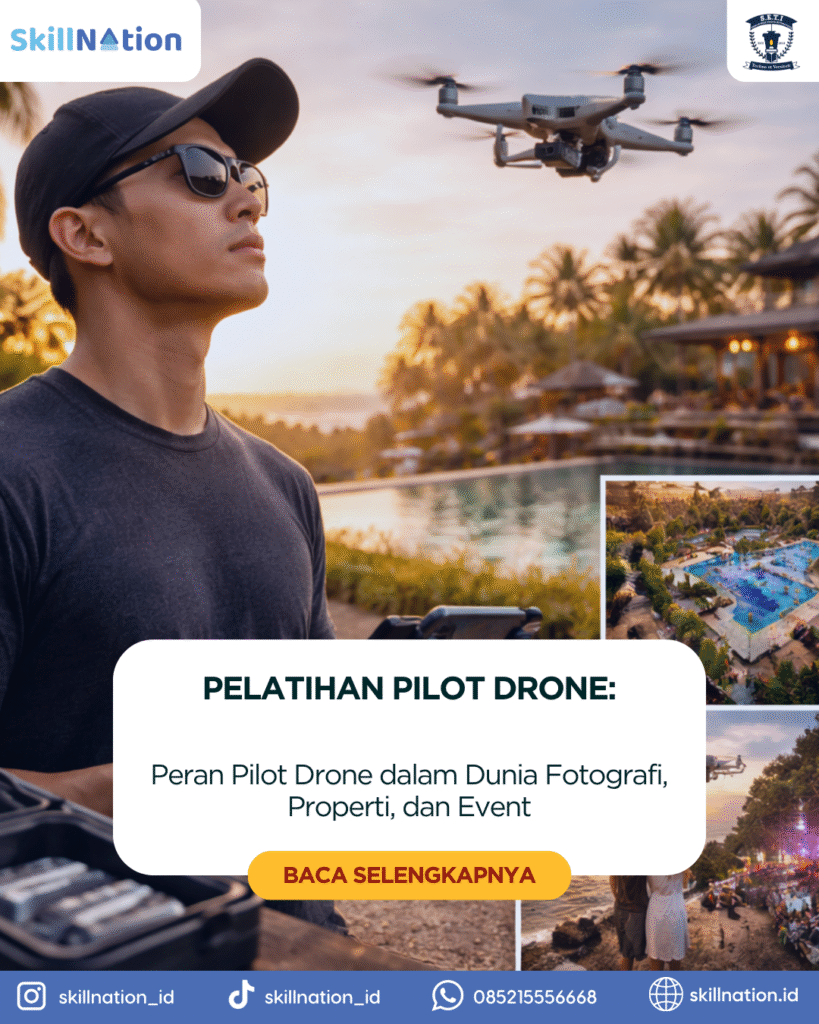 Peran Pilot Drone dalam Dunia Fotografi, Properti, dan Event