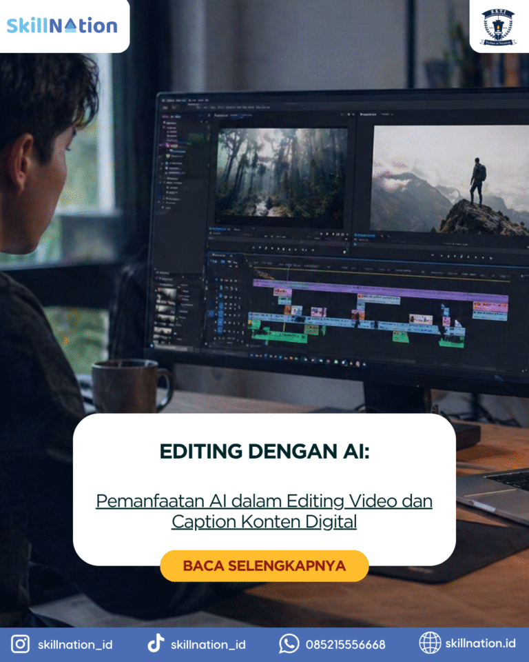Pemanfaatan AI dalam Editing Video dan Caption Konten Digital