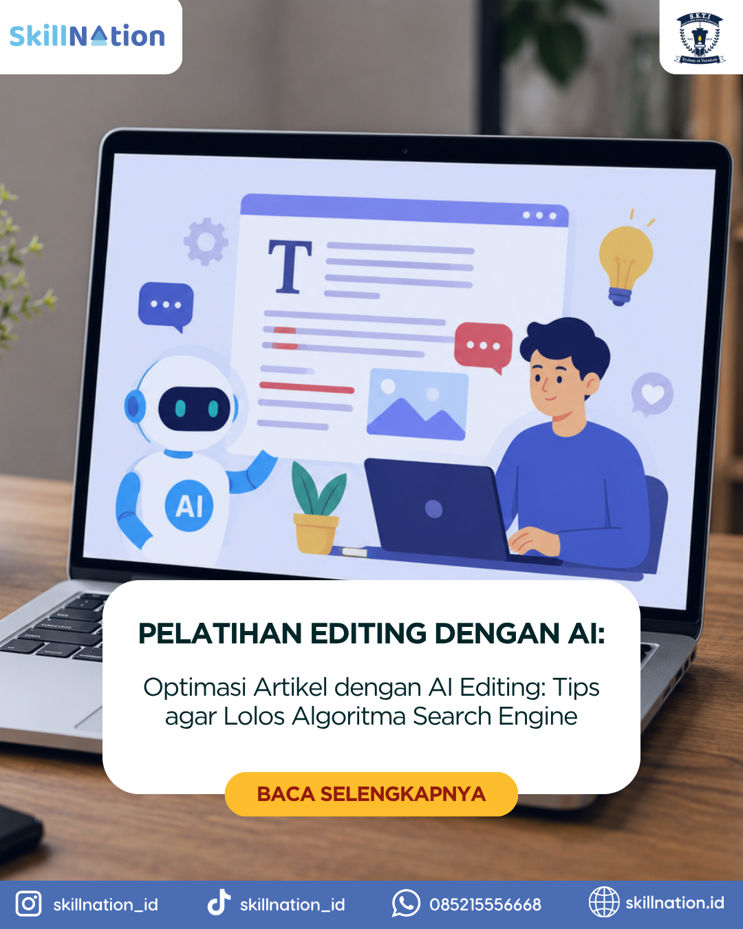 Optimasi Artikel dengan AI Editing: Tips agar Lolos Algoritma Search Engine