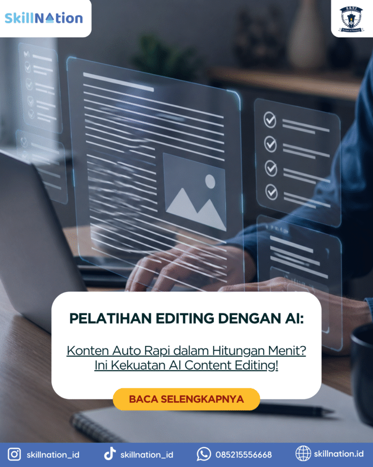 Konten Auto Rapi dalam Hitungan Menit? Ini Kekuatan AI Content Editing!