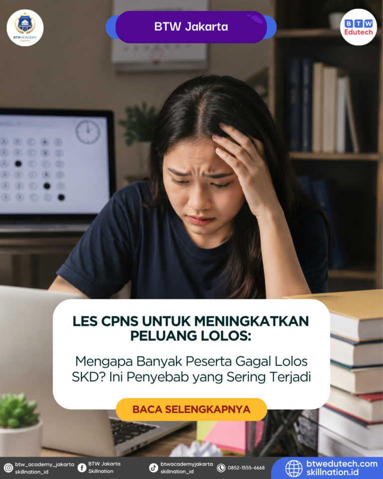 Mengapa Banyak Peserta Gagal Lolos SKD? Ini Penyebab yang Sering Terjadi