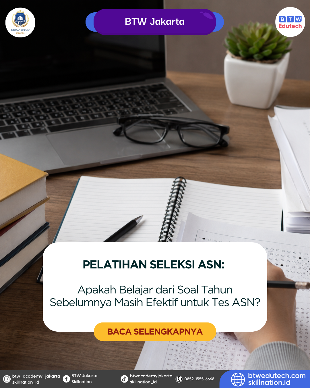 Apakah Belajar dari Soal Tahun Sebelumnya Masih Efektif untuk Tes ASN?