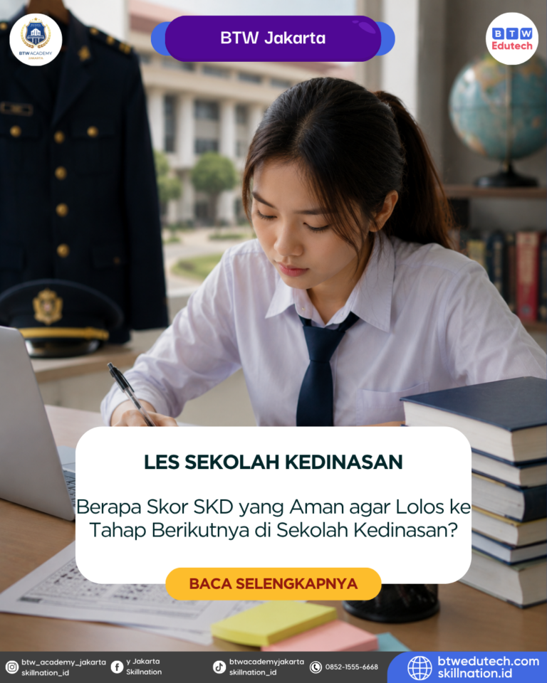 Berapa Skor SKD yang Aman agar Lolos ke Tahap Berikutnya di Sekolah Kedinasan?