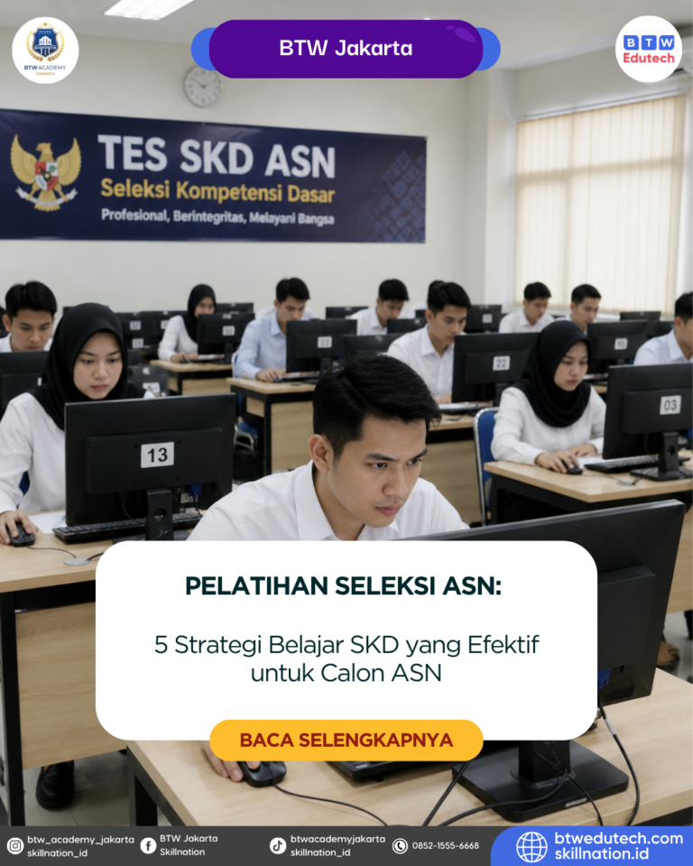 5 Strategi Belajar SKD yang Efektif untuk Calon ASN