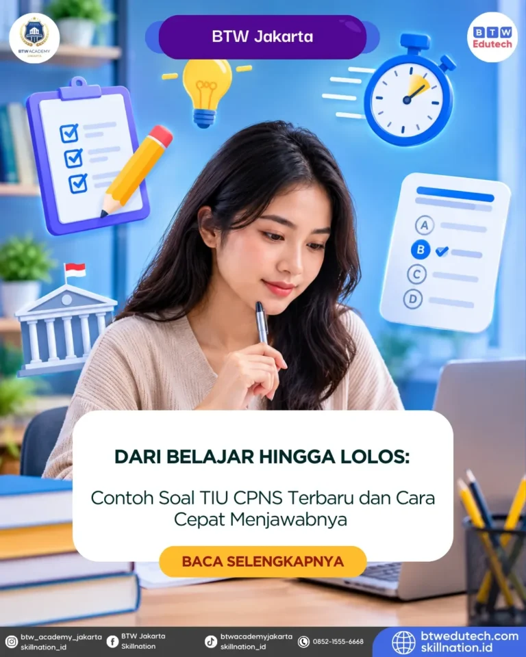 Contoh Soal TIU CPNS Terbaru dan Cara Cepat Menjawabnya