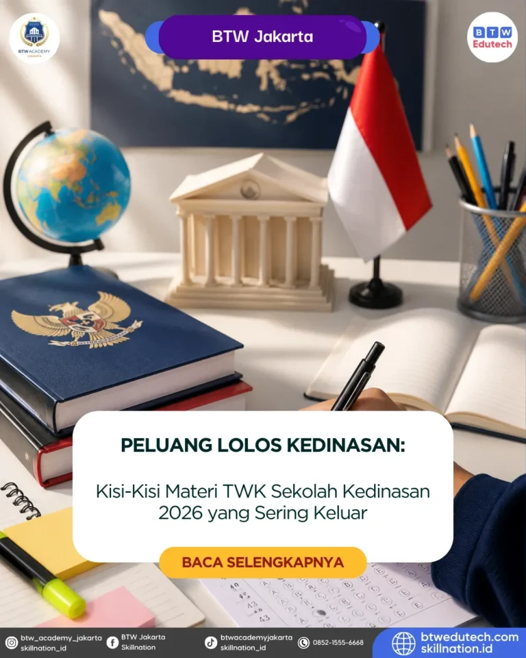 Kisi-Kisi Materi TWK Sekolah Kedinasan 2026 yang Sering Keluar
