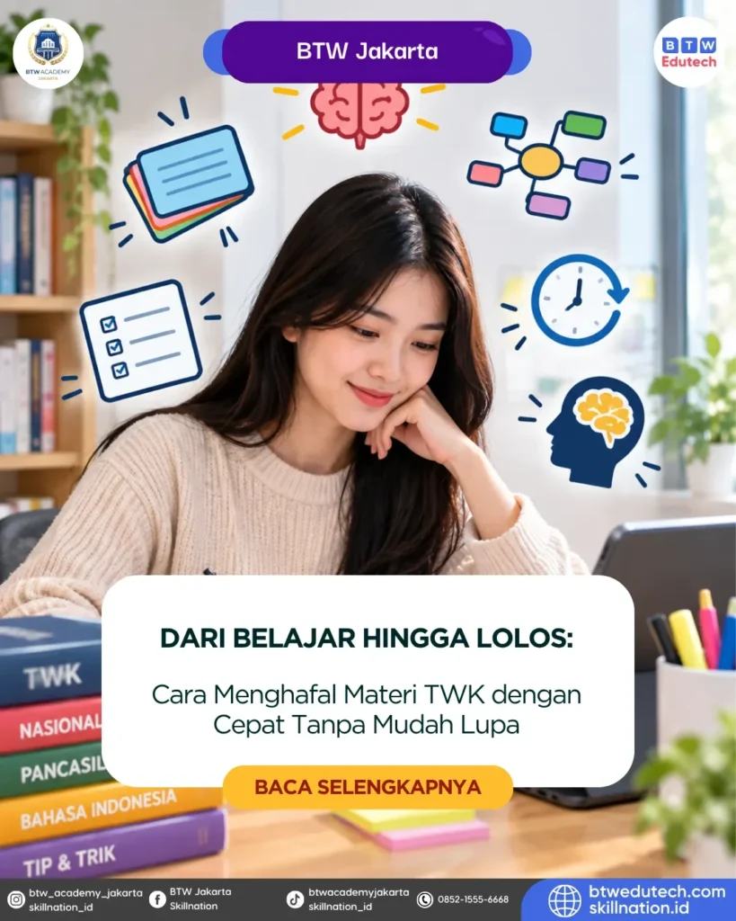 Cara Menghafal Materi TWK dengan Cepat Tanpa Mudah Lupa