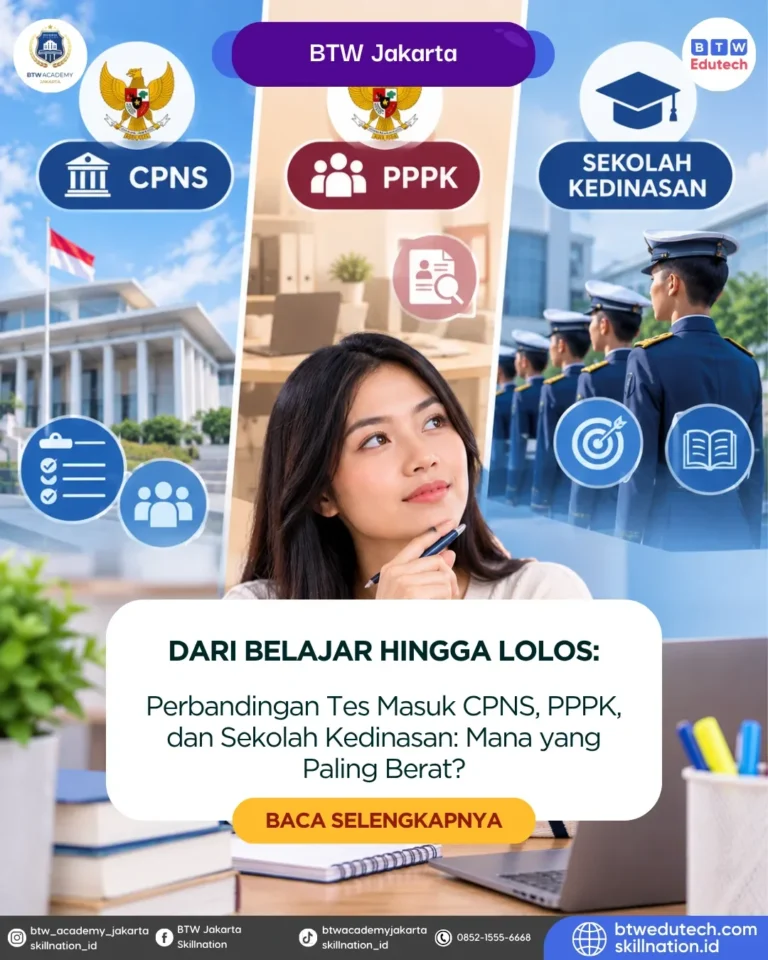 Perbandingan Tes Masuk CPNS, PPPK, dan Sekolah Kedinasan: Mana yang Paling Berat?