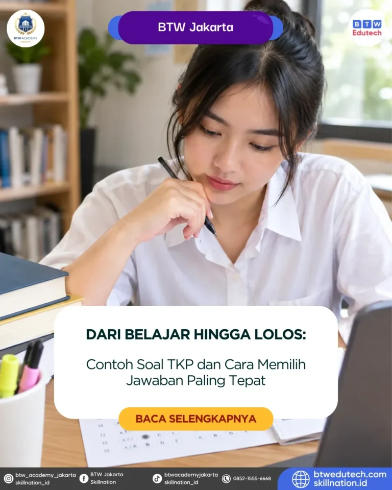 Contoh Soal TKP dan Cara Memilih Jawaban Paling Tepat