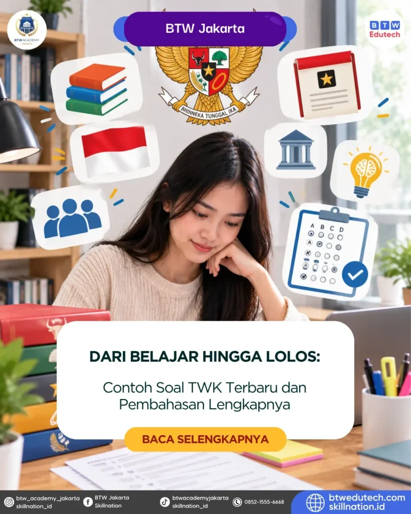 Contoh Soal TWK Terbaru dan Pembahasan Lengkapnya